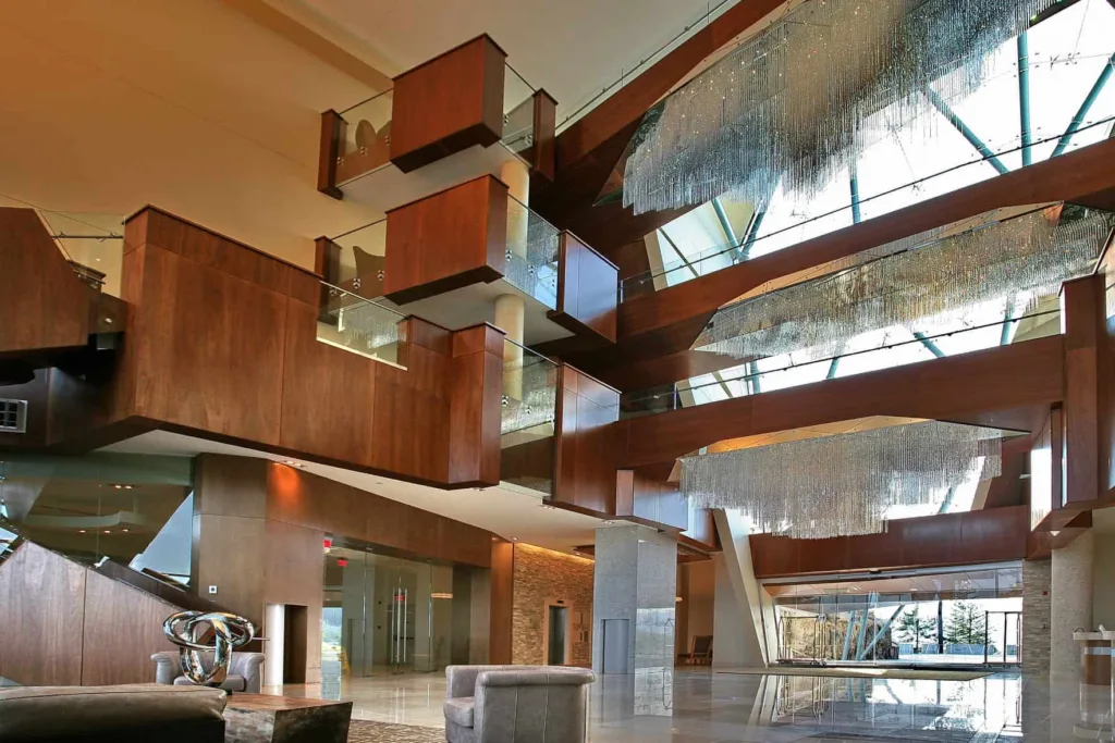 Sparkling Hill Resort lobby