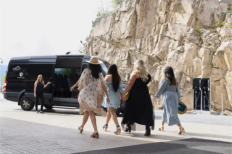 Enjoy a Chauffeured Experience at Sparkling Hill